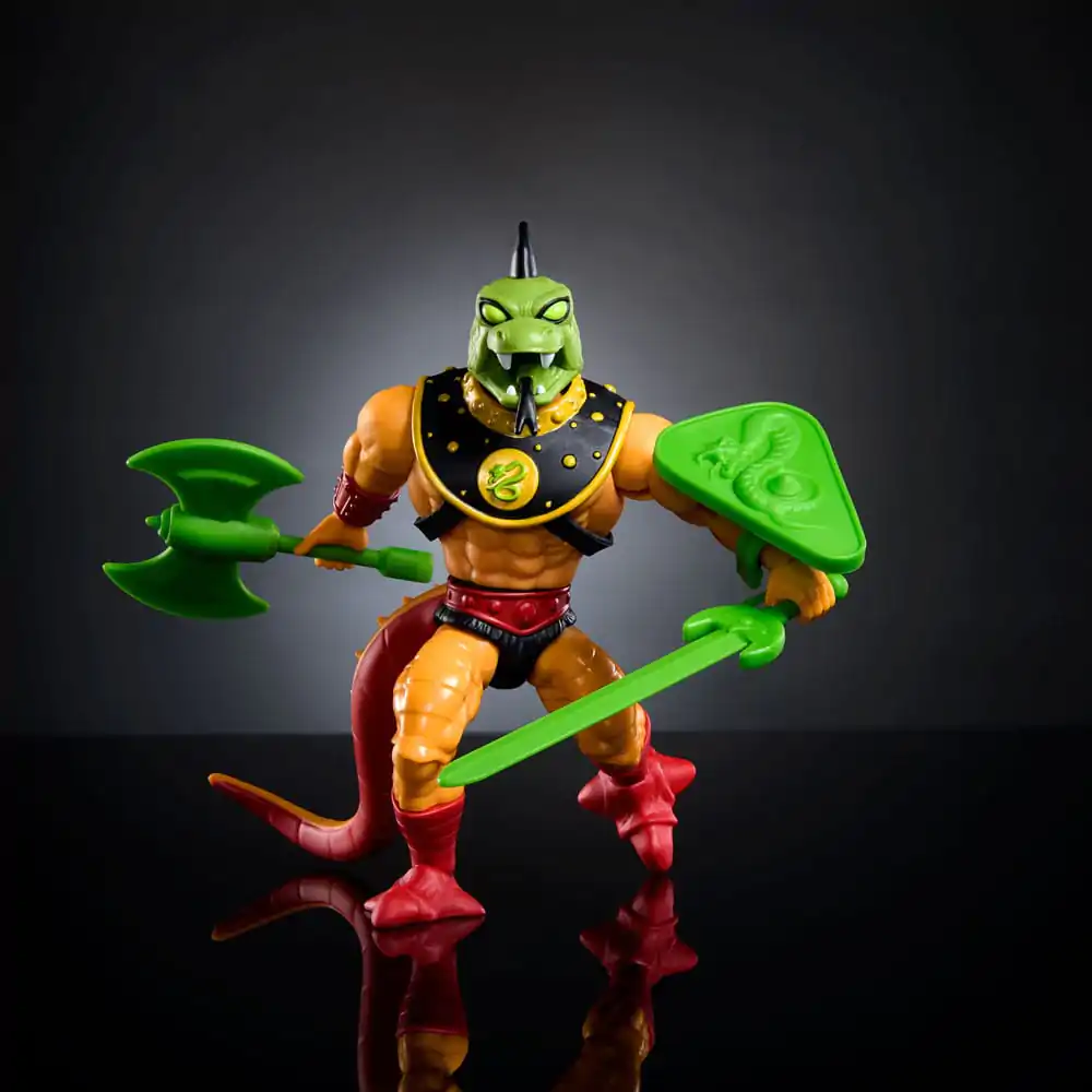 Masters of the Universe Origins Action Figure Snake Men: Reptilax 14 cm product photo