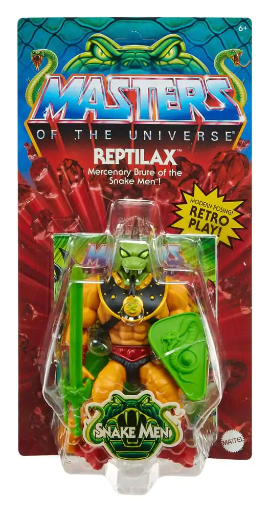 Masters of the Universe Origins Action Figure Snake Men: Reptilax 14 cm product photo