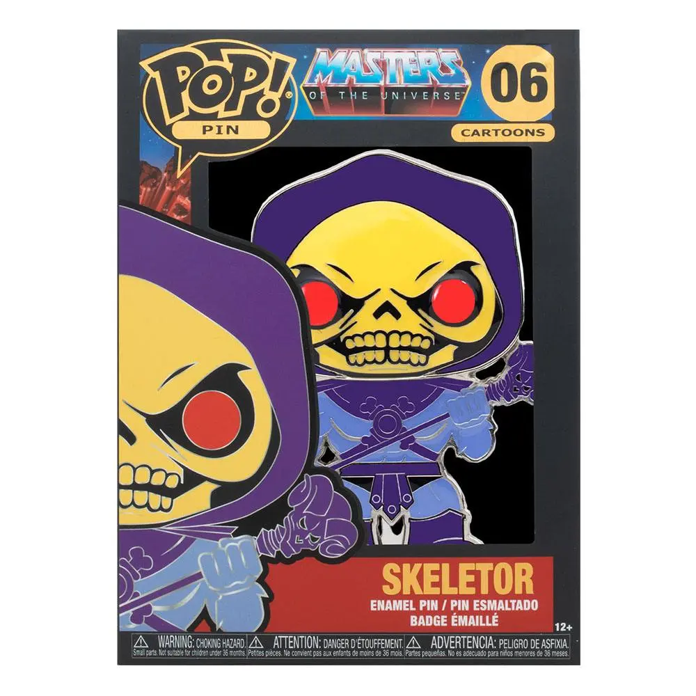Masters of the Universe POP! Enamel Pin Skeletor 10 cm product photo