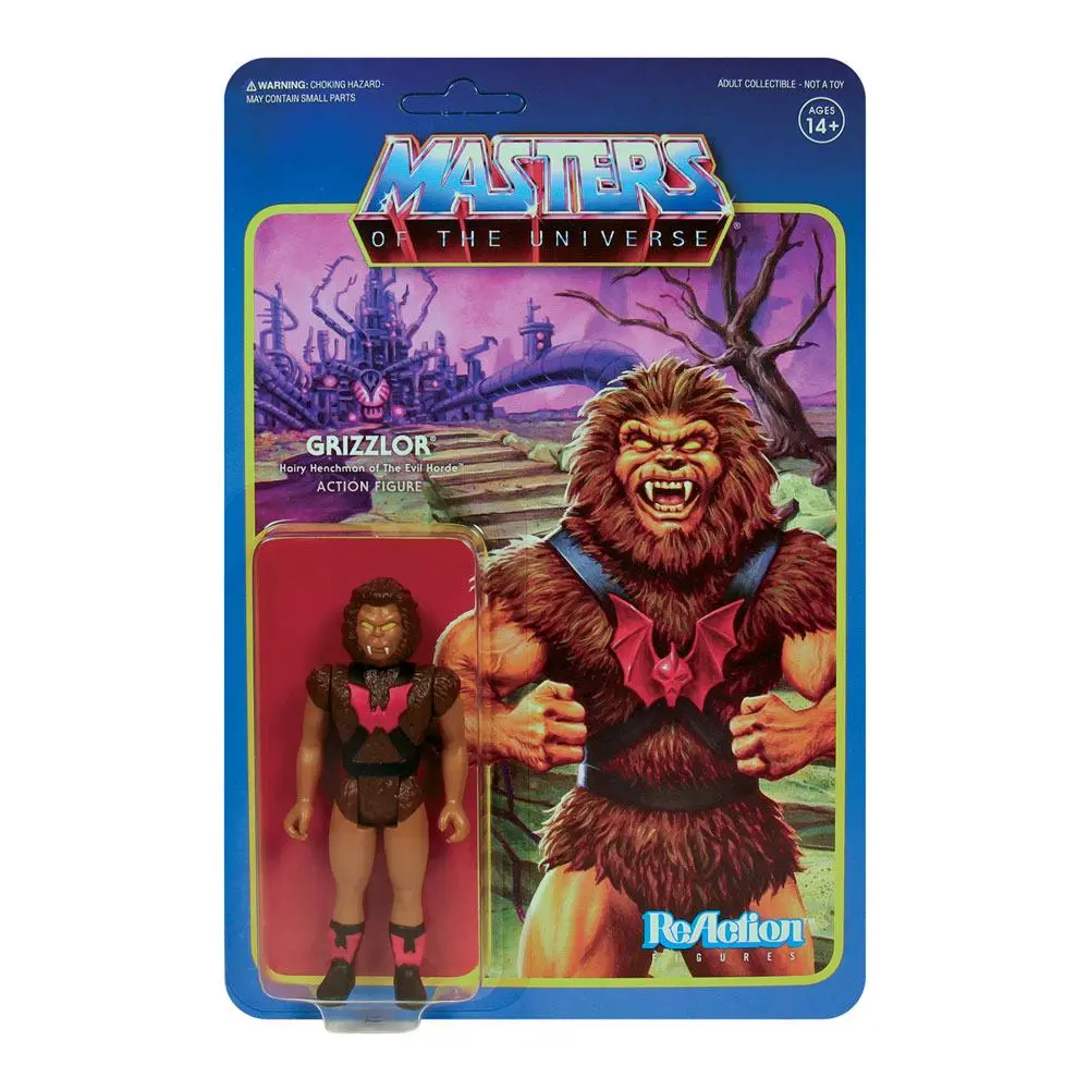 Masters of the Universe ReAction Action Figure Wave 5 Grizzlor 10 cm product photo