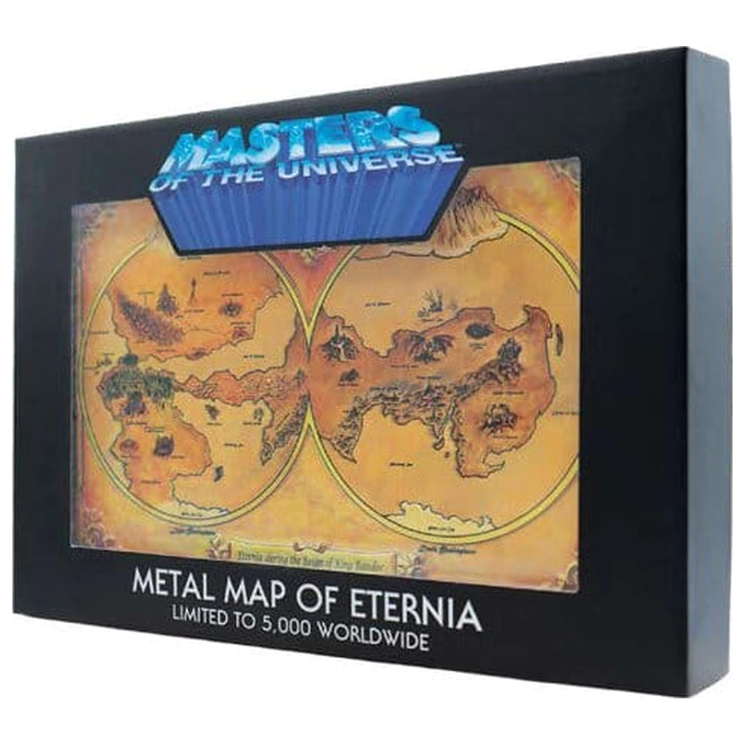 Masters of the Universe Replica Metal Map of Eternia Limited Edition 10 x 15 cm product photo