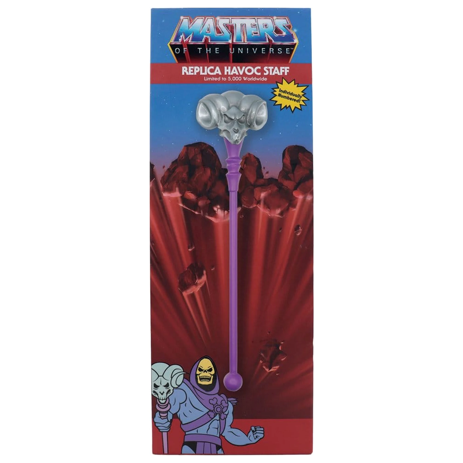 Masters of the Universe Replica Miniature Havoc Staff Limited Edition 18 cm product photo