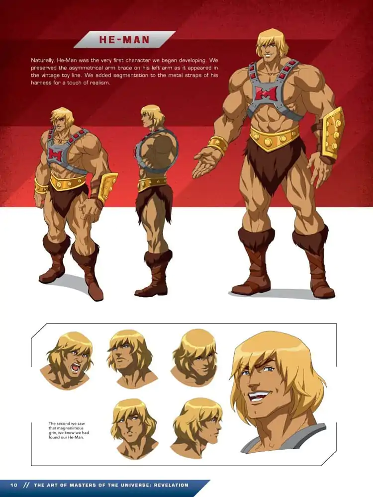 Masters of the Universe Revelation Art Book termékfotó