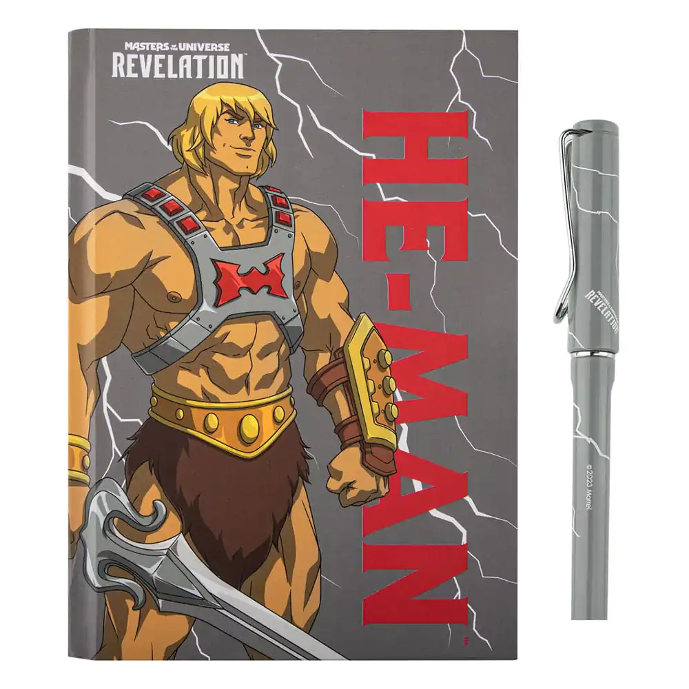 Masters of the Universe - Revelation: He-Man Thunder Deluxe Notebook Set (notebook + pen) termékfotó