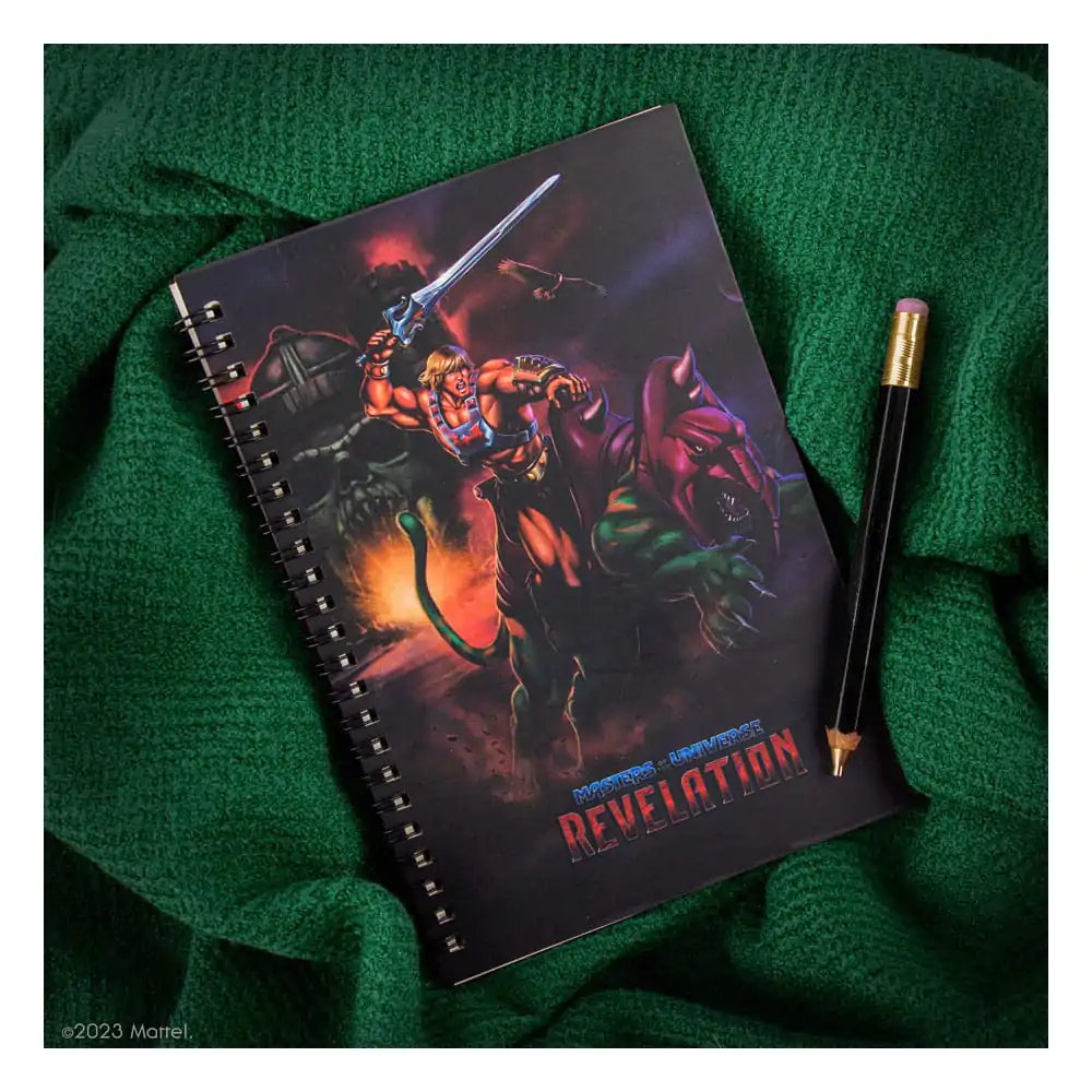 Masters of the Universe - Revelation: He-Man with Battle Cat Notebook termékfotó