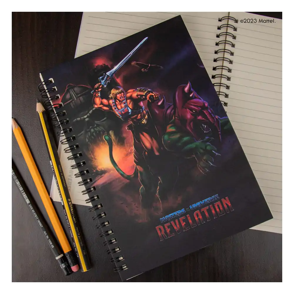 Masters of the Universe - Revelation: He-Man with Battle Cat Notebook termékfotó