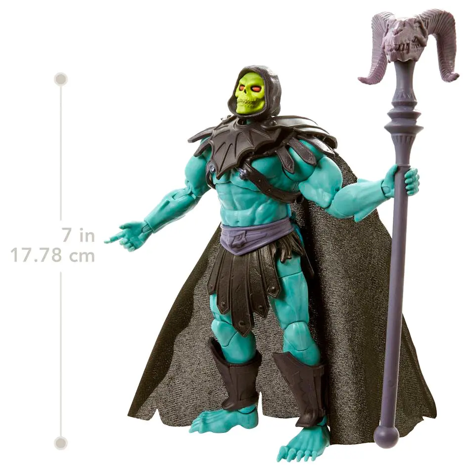 Masters of the Universe New Eternia Masterverse Action Figure 2022 Barbarian Skeletor 18 cm product photo