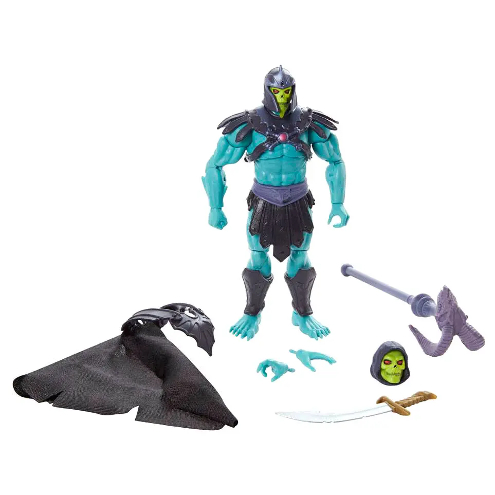 Masters of the Universe New Eternia Masterverse Action Figure 2022 Barbarian Skeletor 18 cm product photo
