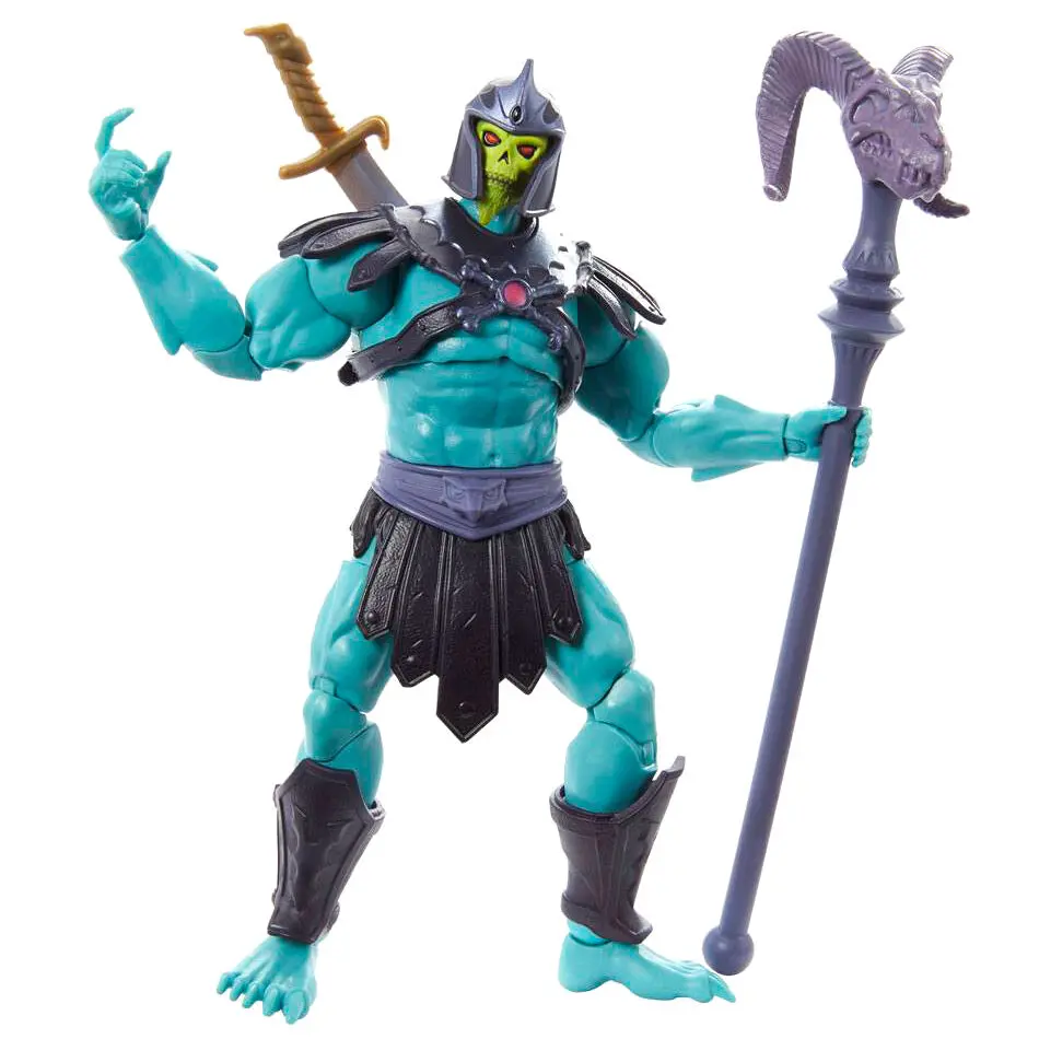 Masters of the Universe New Eternia Masterverse Action Figure 2022 Barbarian Skeletor 18 cm product photo