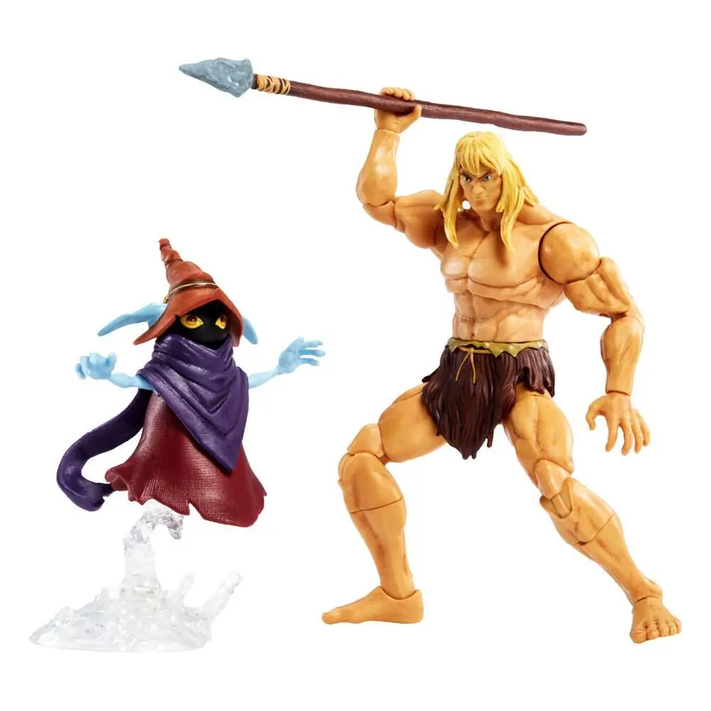 Masters of the Universe: Revelation Masterverse Action Figures 2022 Deluxe Savage He-Man &amp; Orko 18 cm product photo