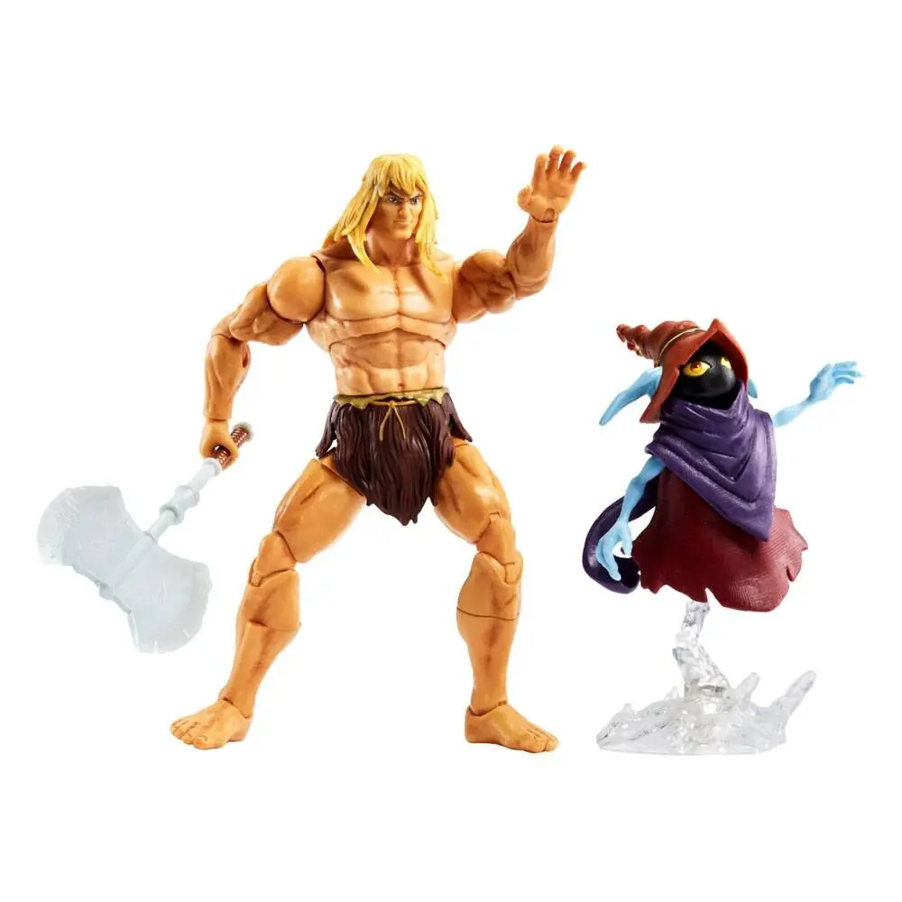 Masters of the Universe: Revelation Masterverse Action Figures 2022 Deluxe Savage He-Man &amp; Orko 18 cm product photo