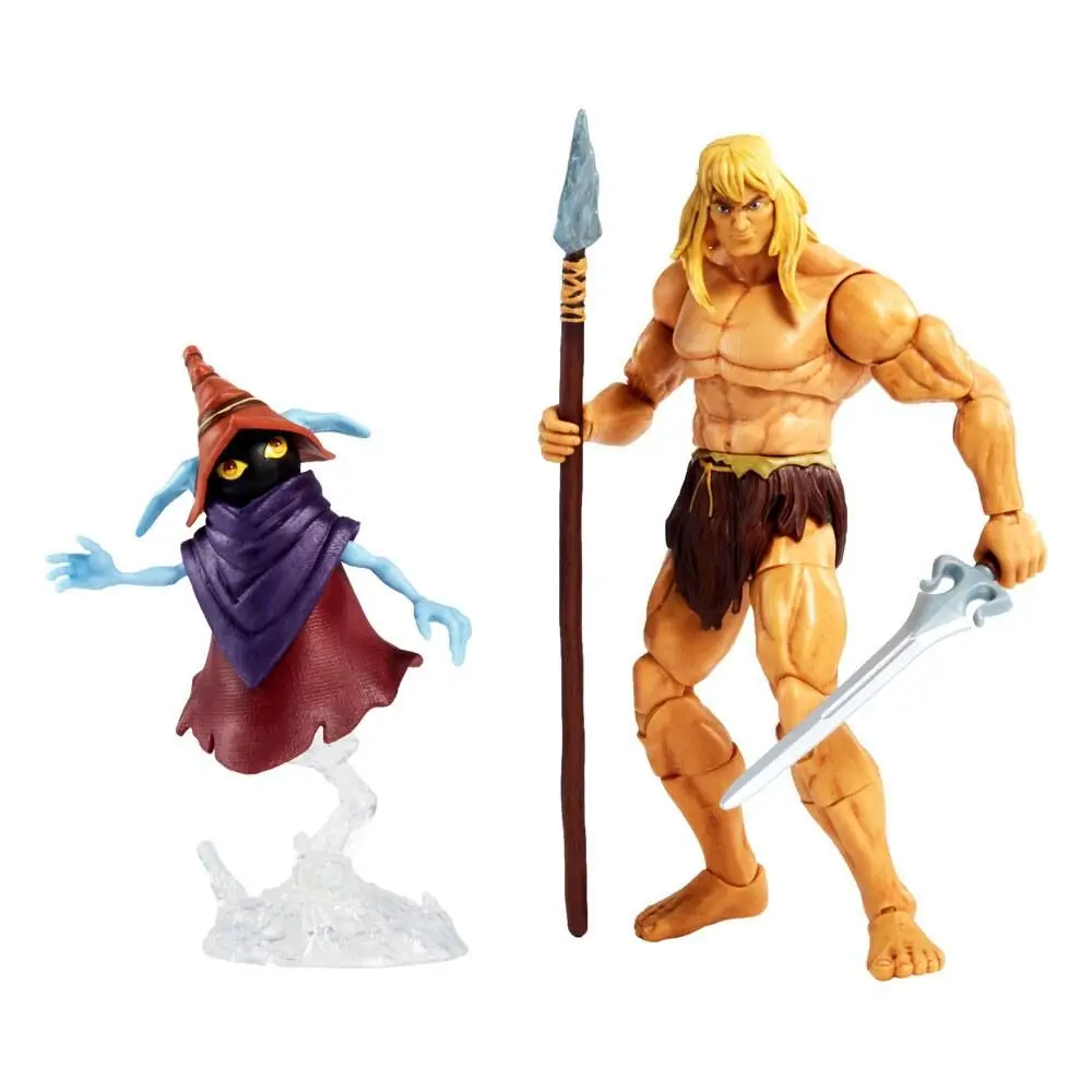 Masters of the Universe: Revelation Masterverse Action Figures 2022 Deluxe Savage He-Man &amp; Orko 18 cm product photo