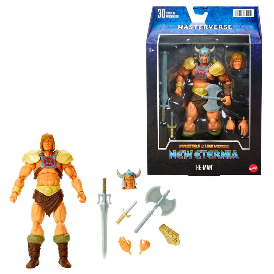 Masters of the Universe New Eternia Masterverse Action Figure 2022 Viking He-Man 18 cm product photo