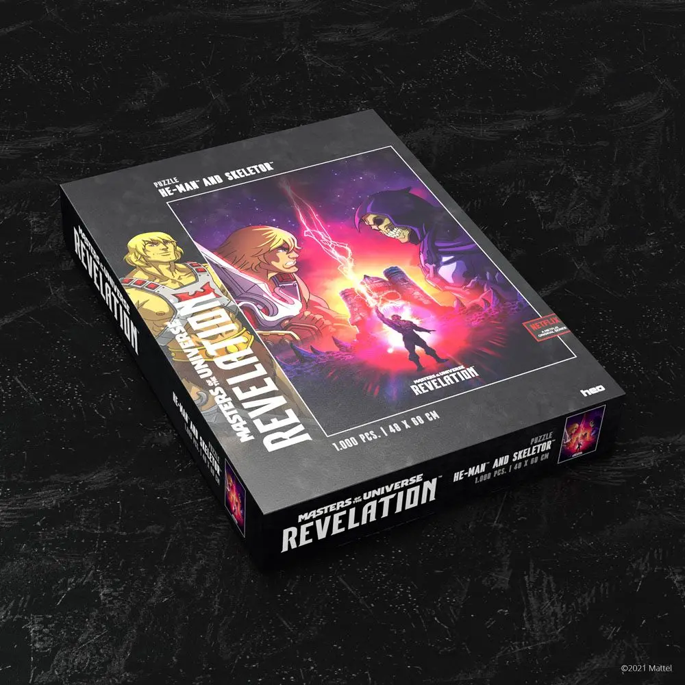 Masters of the Universe: Revelation™ Jigsaw Puzzle He-Man™ and Skeletor™ (1000 pieces) product photo