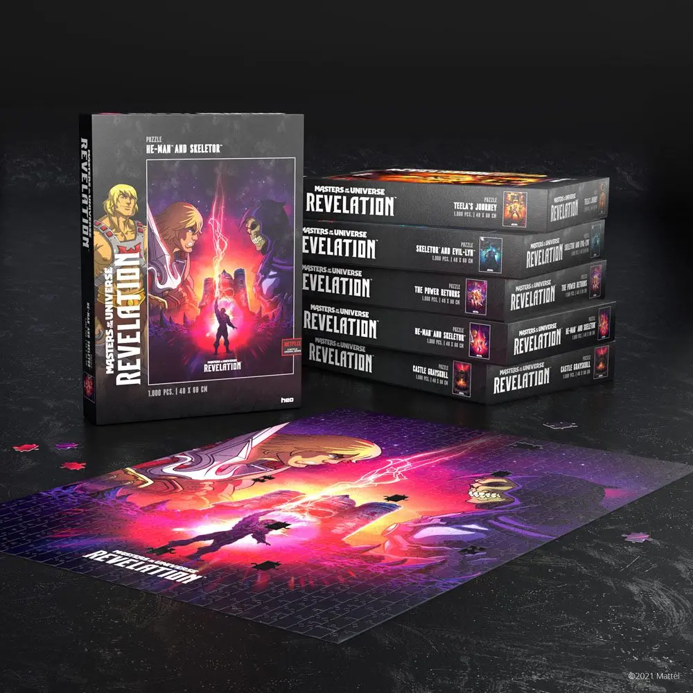 Masters of the Universe: Revelation™ Jigsaw Puzzle He-Man™ and Skeletor™ (1000 pieces) termékfotó