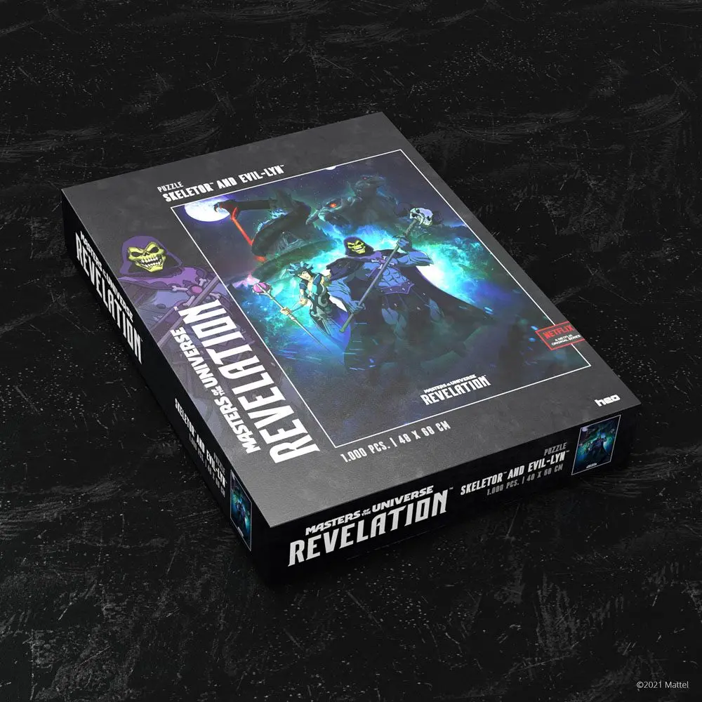 Masters of the Universe: Revelation™ Jigsaw Puzzle Skeletor™ and Evil-Lyn™ (1000 pieces) product photo