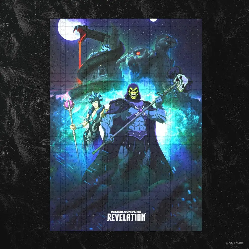 Masters of the Universe: Revelation™ Jigsaw Puzzle Skeletor™ and Evil-Lyn™ (1000 pieces) product photo