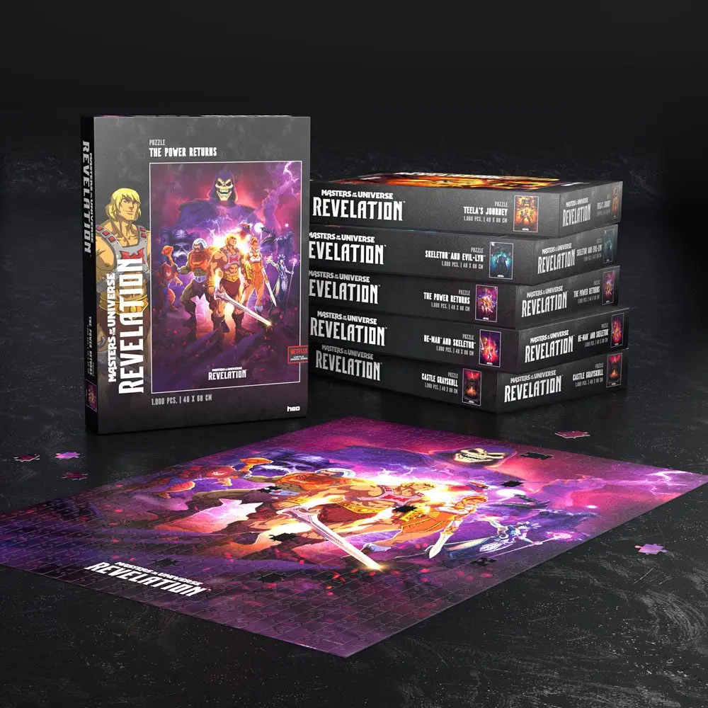 Masters of the Universe: Revelation™ Jigsaw Puzzle The Power Returns (1000 pieces) termékfotó