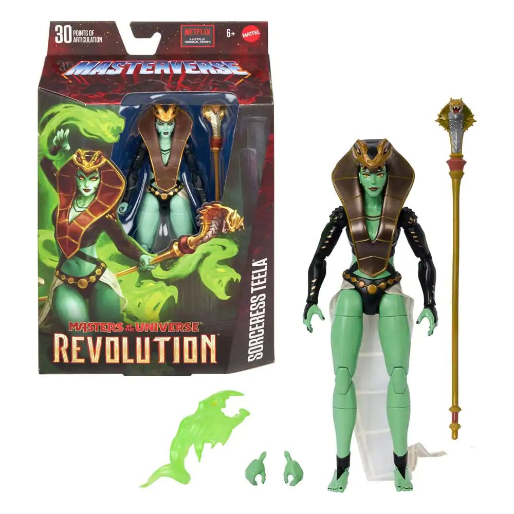 Masters of the Universe: Revolution Masterverse Action Figure Snake Sorceress Teela 18 cm termékfotó