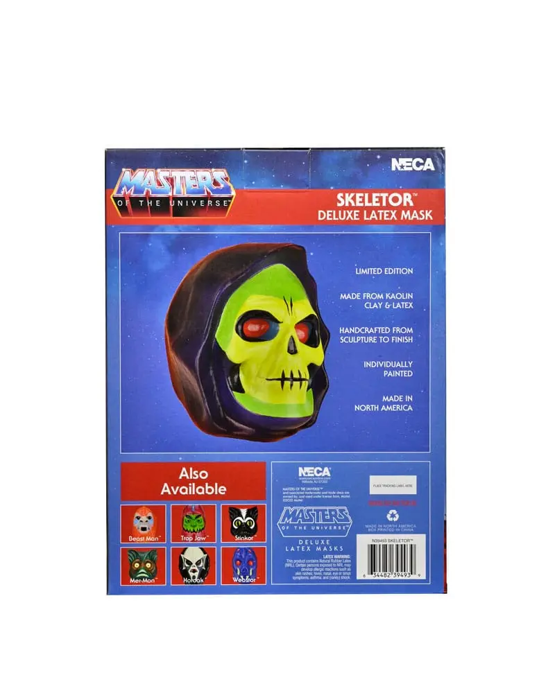 Masters of the Universe Replica Deluxe Latex Mask Skeletor product photo