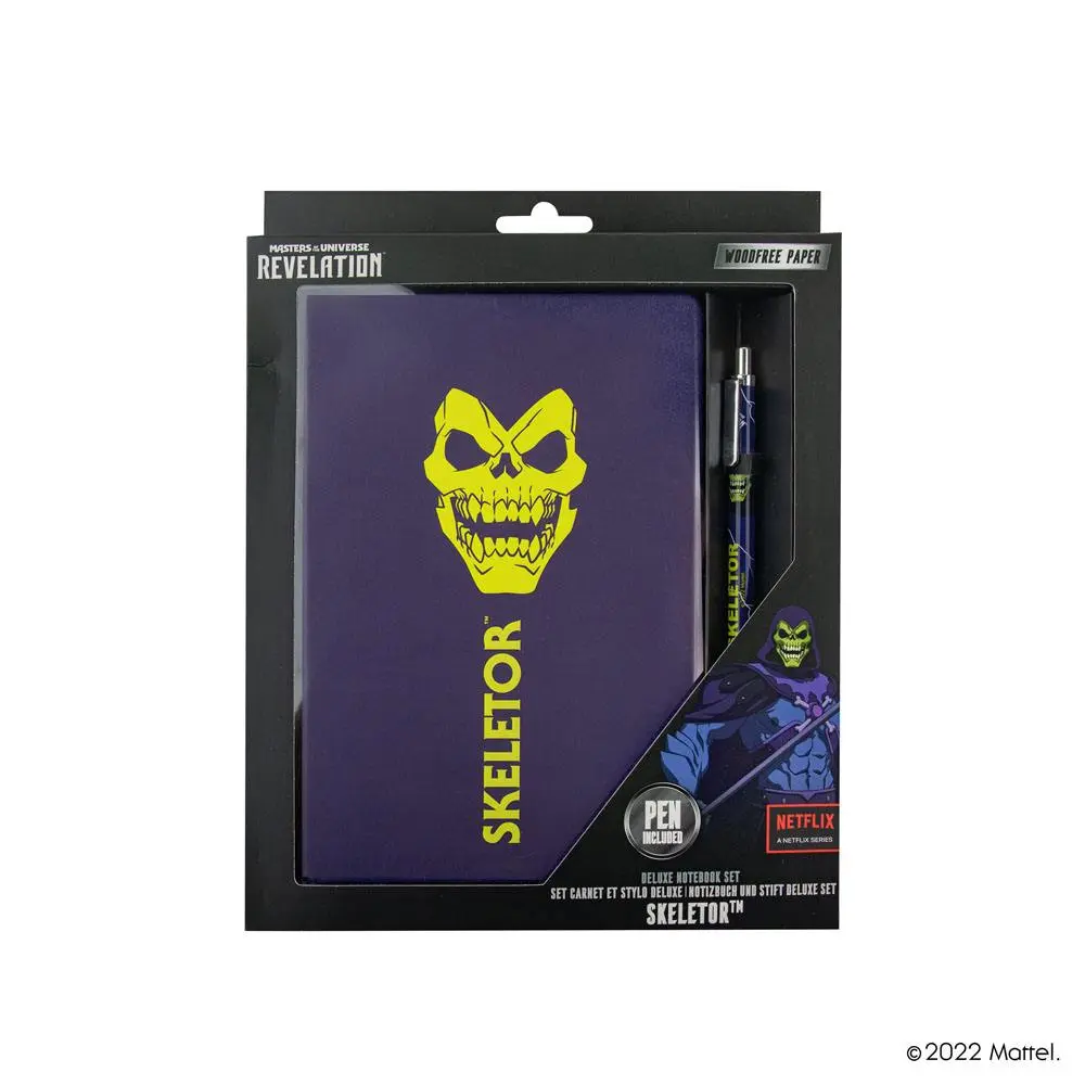 Masters of the Universe Notebook with Pen Skeletor product photo