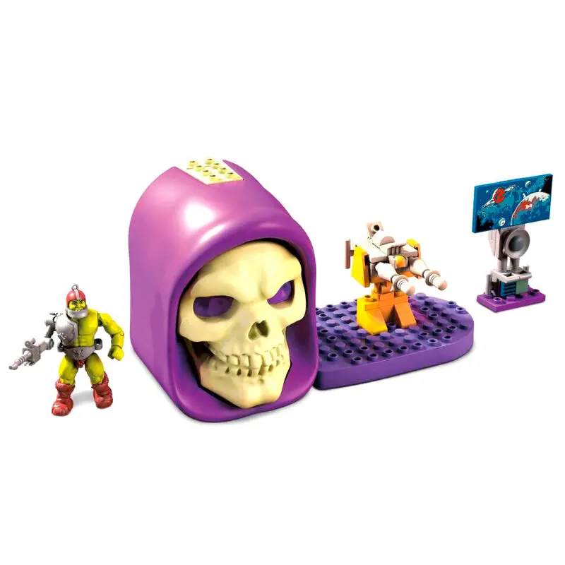 Masters of the Universe Trap Jaw Laser Cannon Mega Construx set figure 76pcs product photo