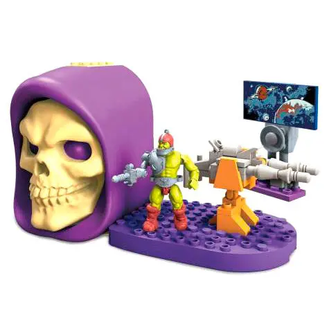 Masters of the Universe Trap Jaw Laser Cannon Mega Construx set figure 76pcs product photo