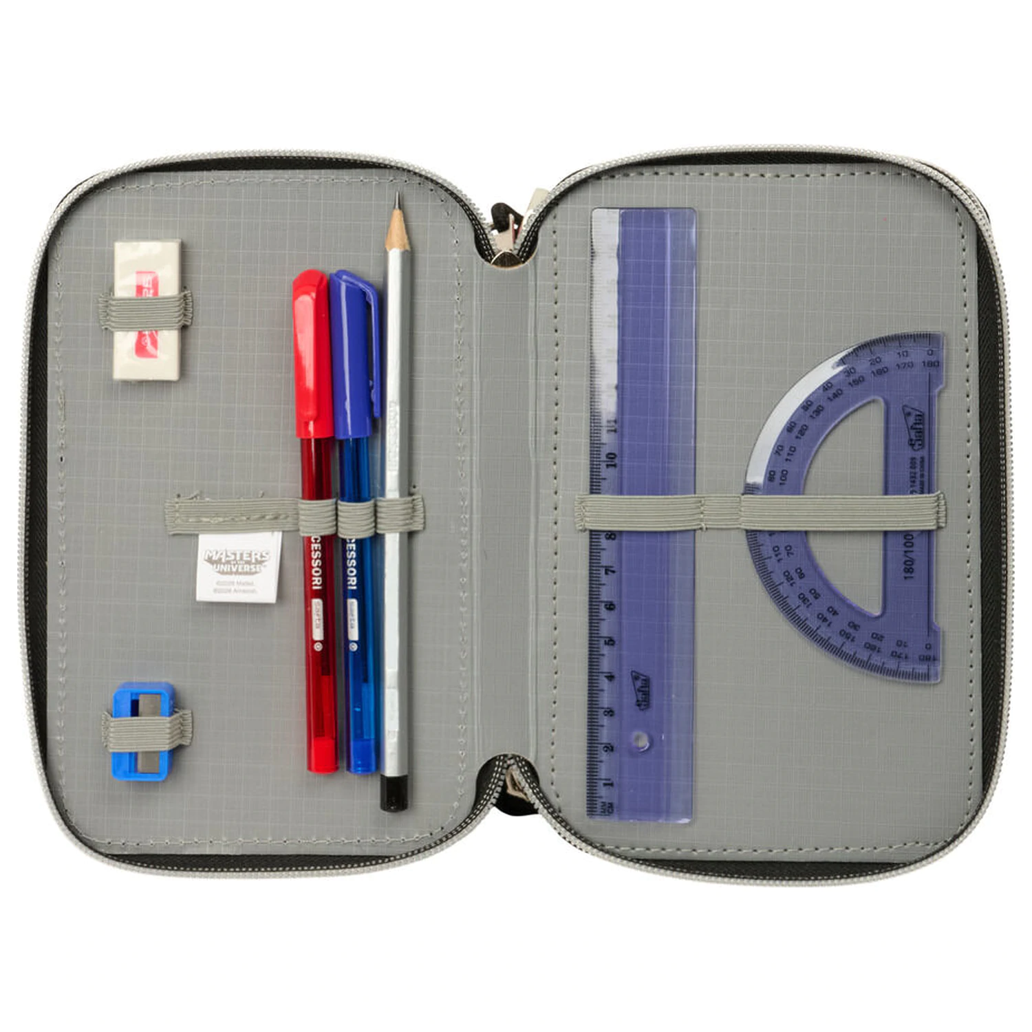 Masters of the Universe triple pencil case 37pcs product photo