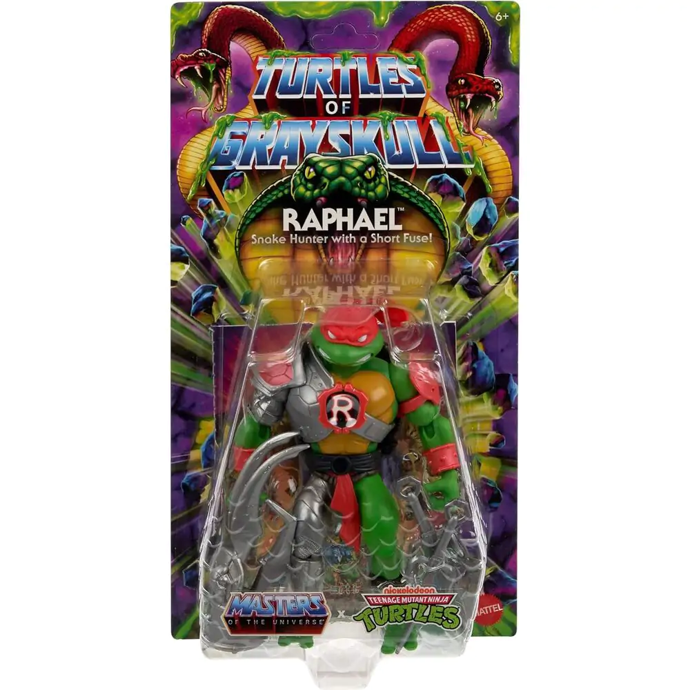 Masters of the Universe Turtles of Grayskull Raphael figure 14cm product photo
