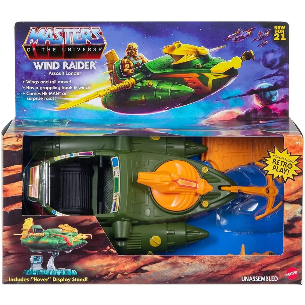 Masters of the Universe Wind Raider figure product photo