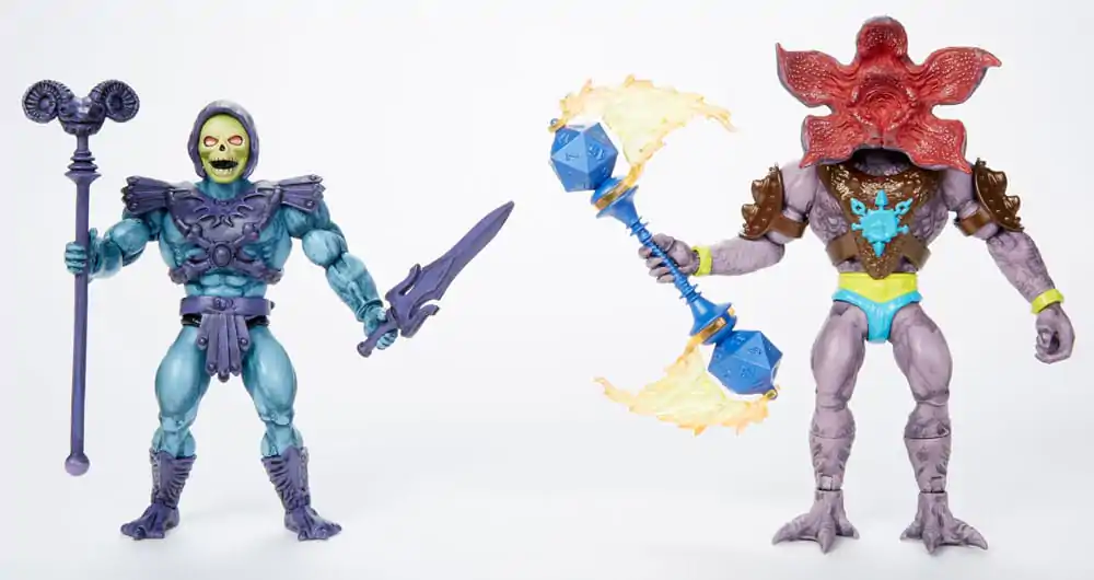 Masters of the Universe x Stranger Things Origins Action Figure 2-Pack Skeletor &amp; Demogorgon 14 cm product photo
