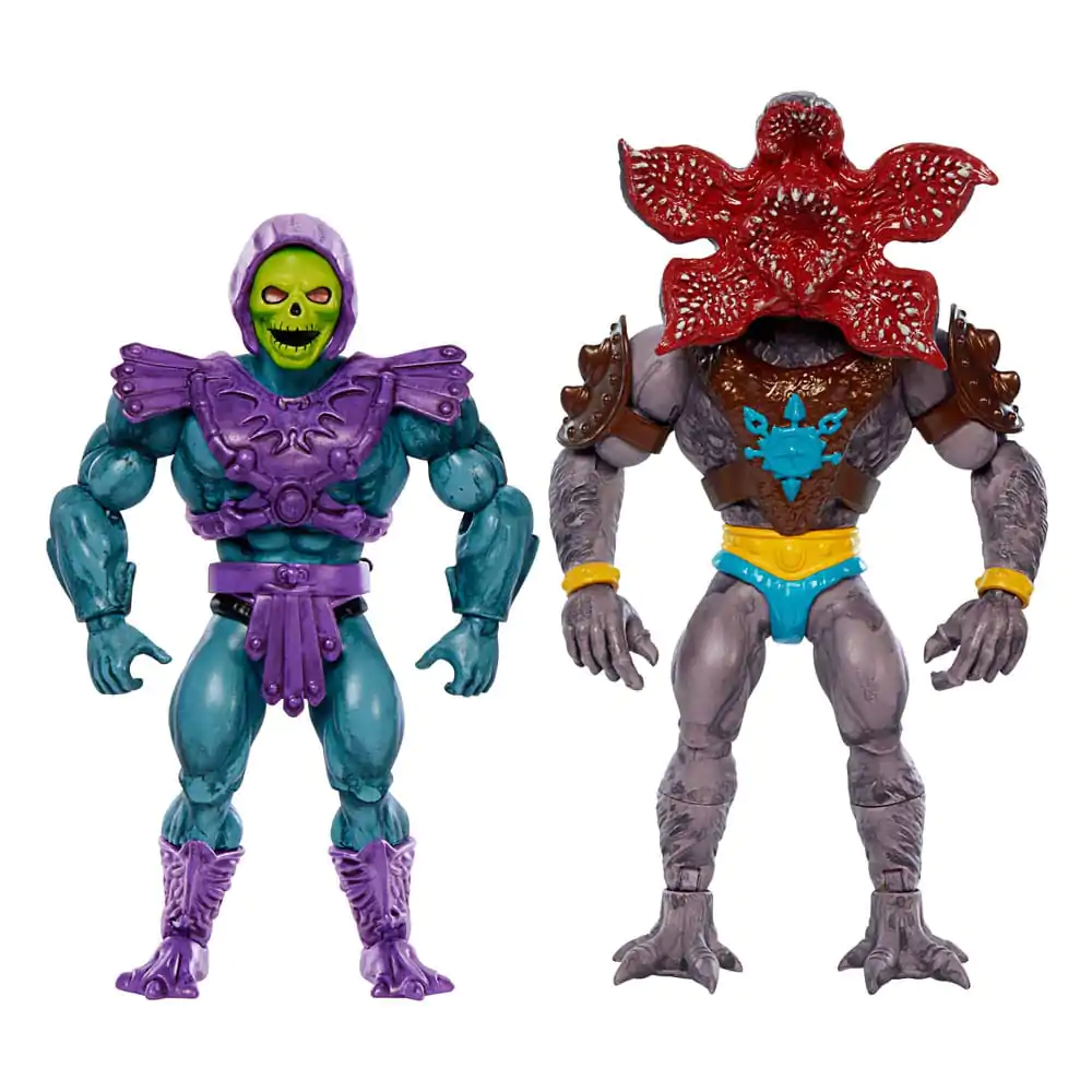 Masters of the Universe x Stranger Things Origins Action Figure 2-Pack Skeletor &amp; Demogorgon 14 cm product photo