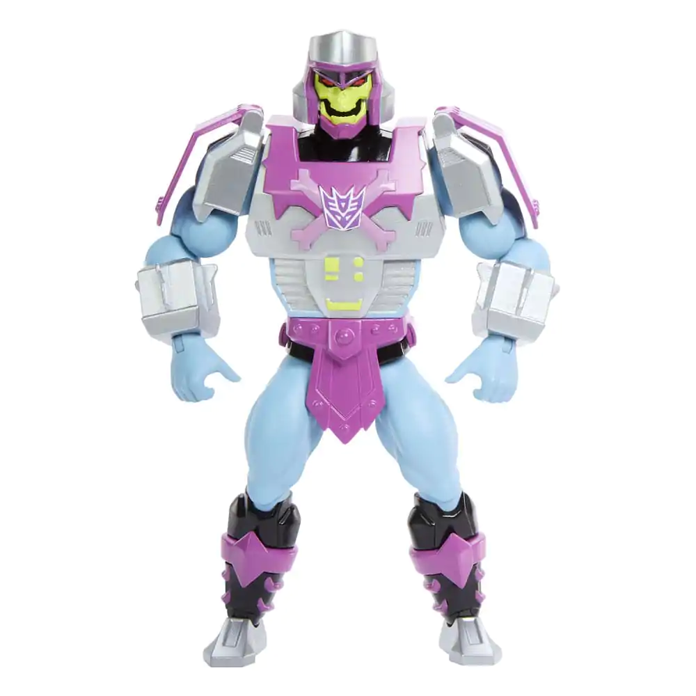 Masters of the Universe x Transformers Action Figure Megatron Armor Skeletor heo European Exclusive 14 cm product photo