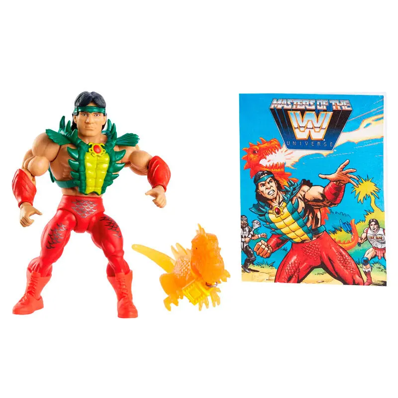 Masters of the WWE Universe Ricky The Dragon Steamboat figure 14cm product photo
