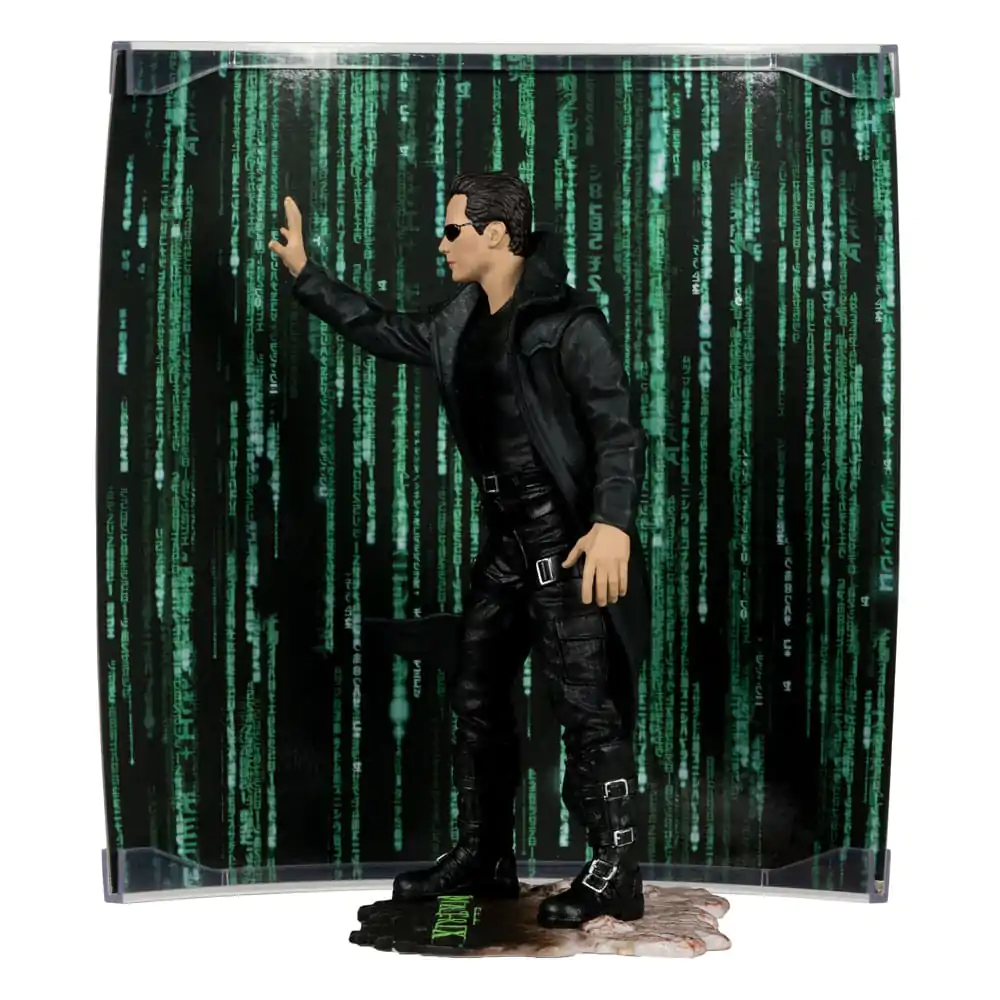 Matrix Movie Maniacs Statue Neo 15 cm termékfotó