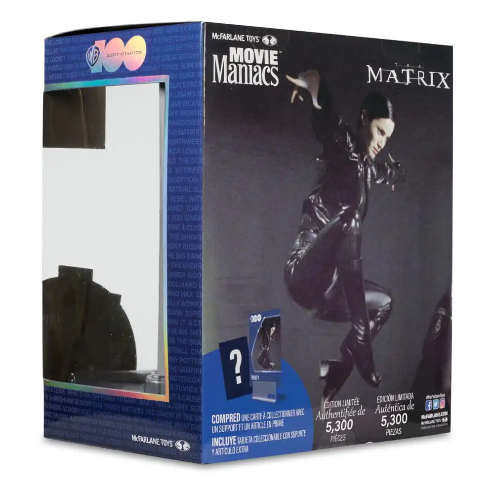 Matrix Movie Maniacs Action Figure Trinity 15 cm [DAMAGED PACKAGE] product photo