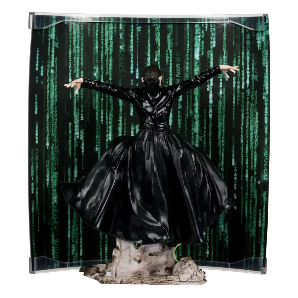 Matrix Movie Maniacs Action Figure Trinity 15 cm [DAMAGED PACKAGE] product photo