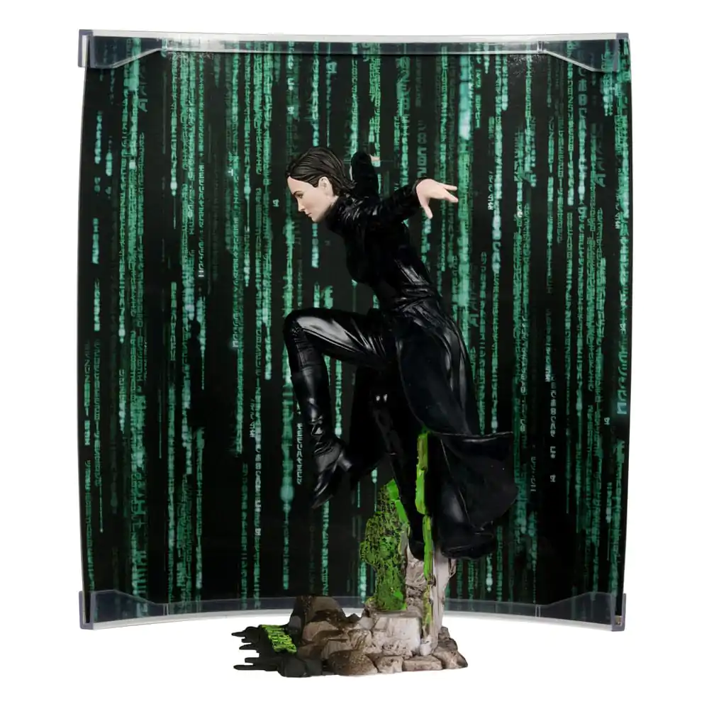 Matrix Movie Maniacs Action Figure Trinity 15 cm [DAMAGED PACKAGE] product photo