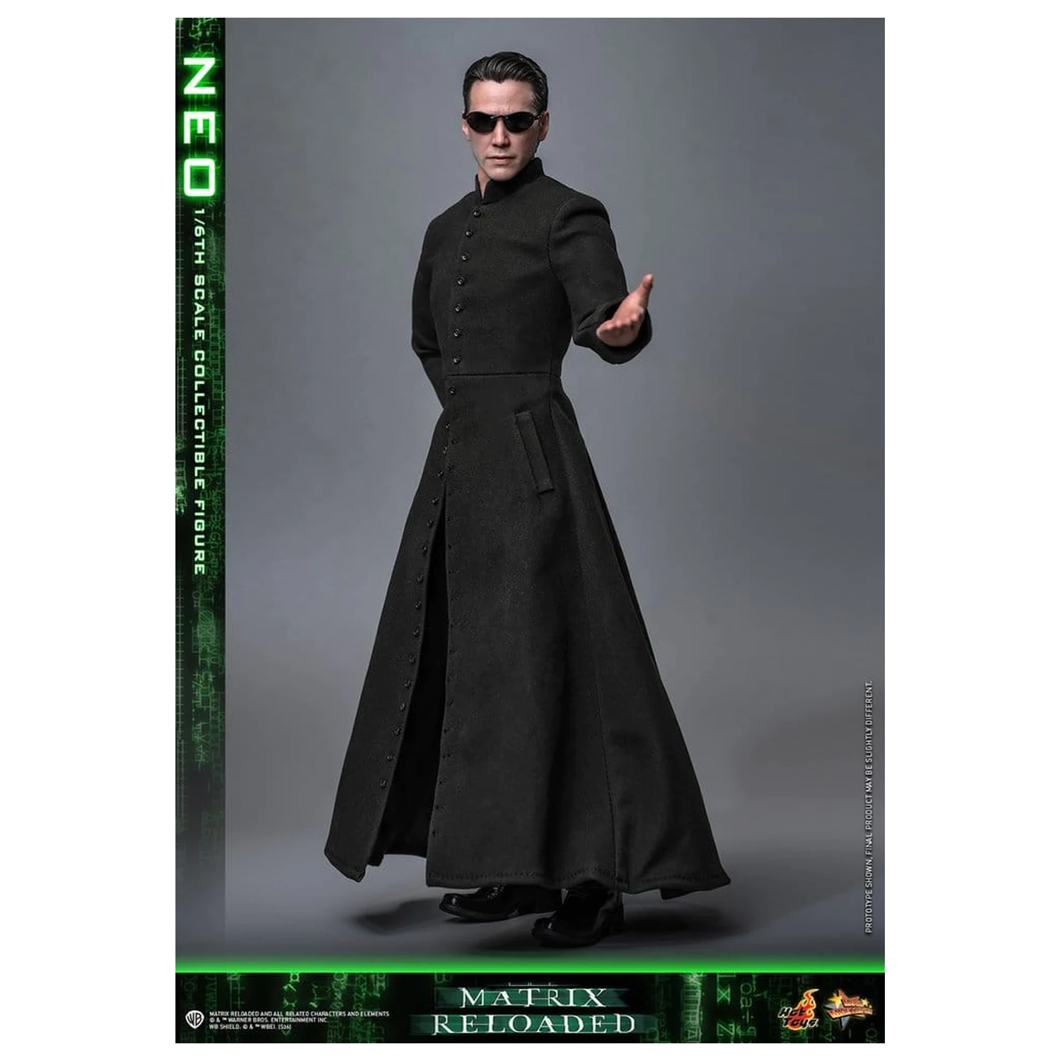 Matrix Movie Masterpiece Action Figure 1/6 Neo 31 cm product photo