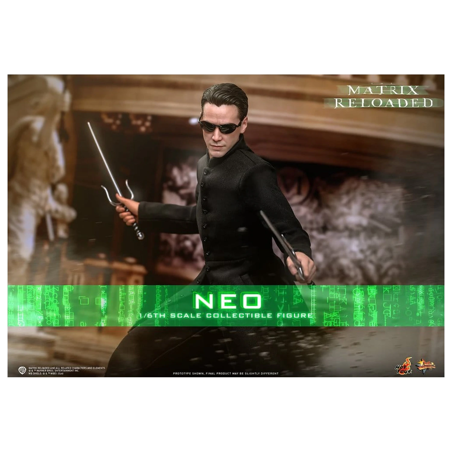 Matrix Movie Masterpiece Action Figure 1/6 Neo 31 cm product photo