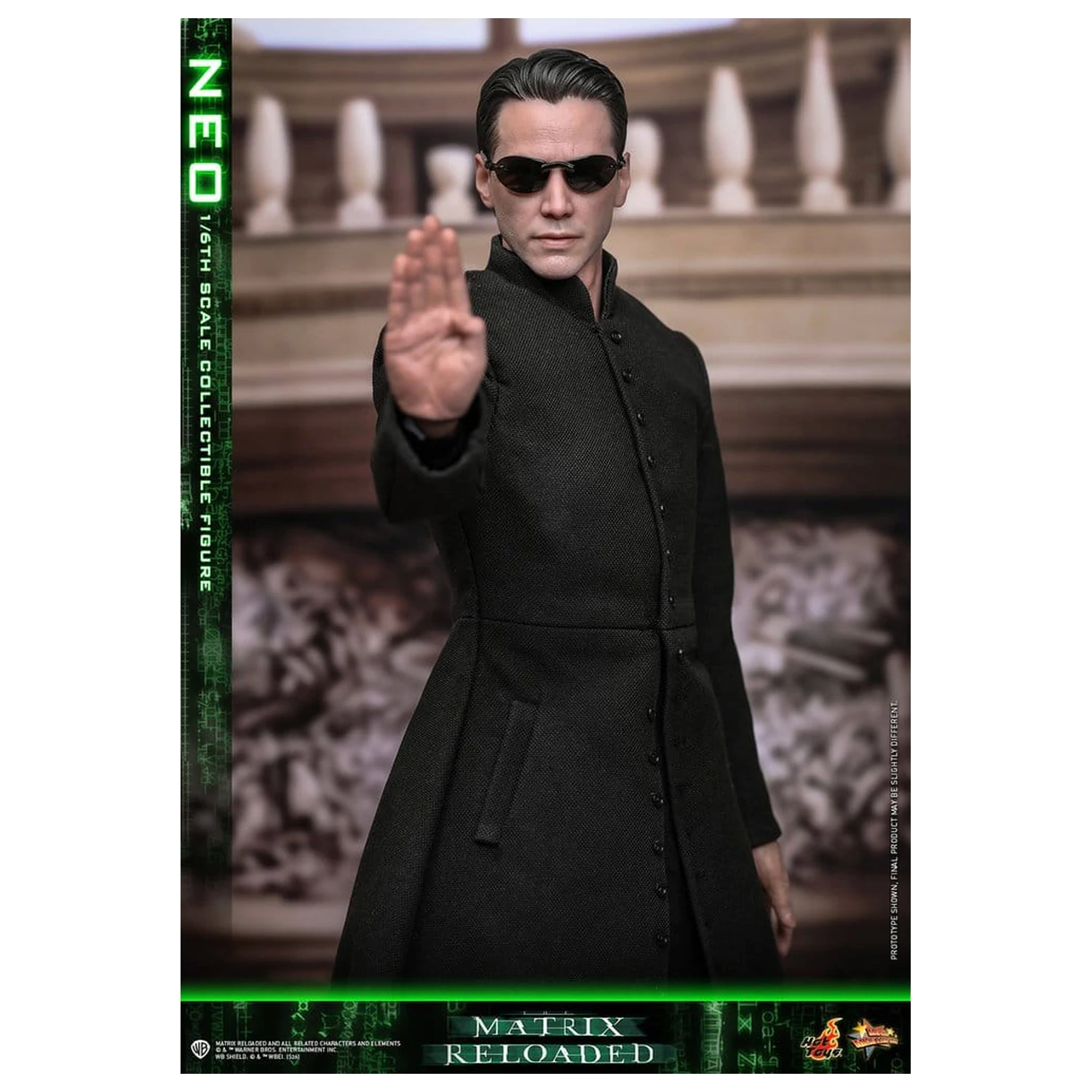 Matrix Movie Masterpiece Action Figure 1/6 Neo 31 cm product photo