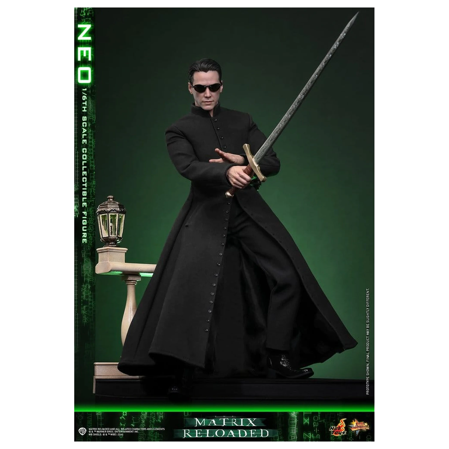 Matrix Movie Masterpiece Action Figure 1/6 Neo 31 cm product photo