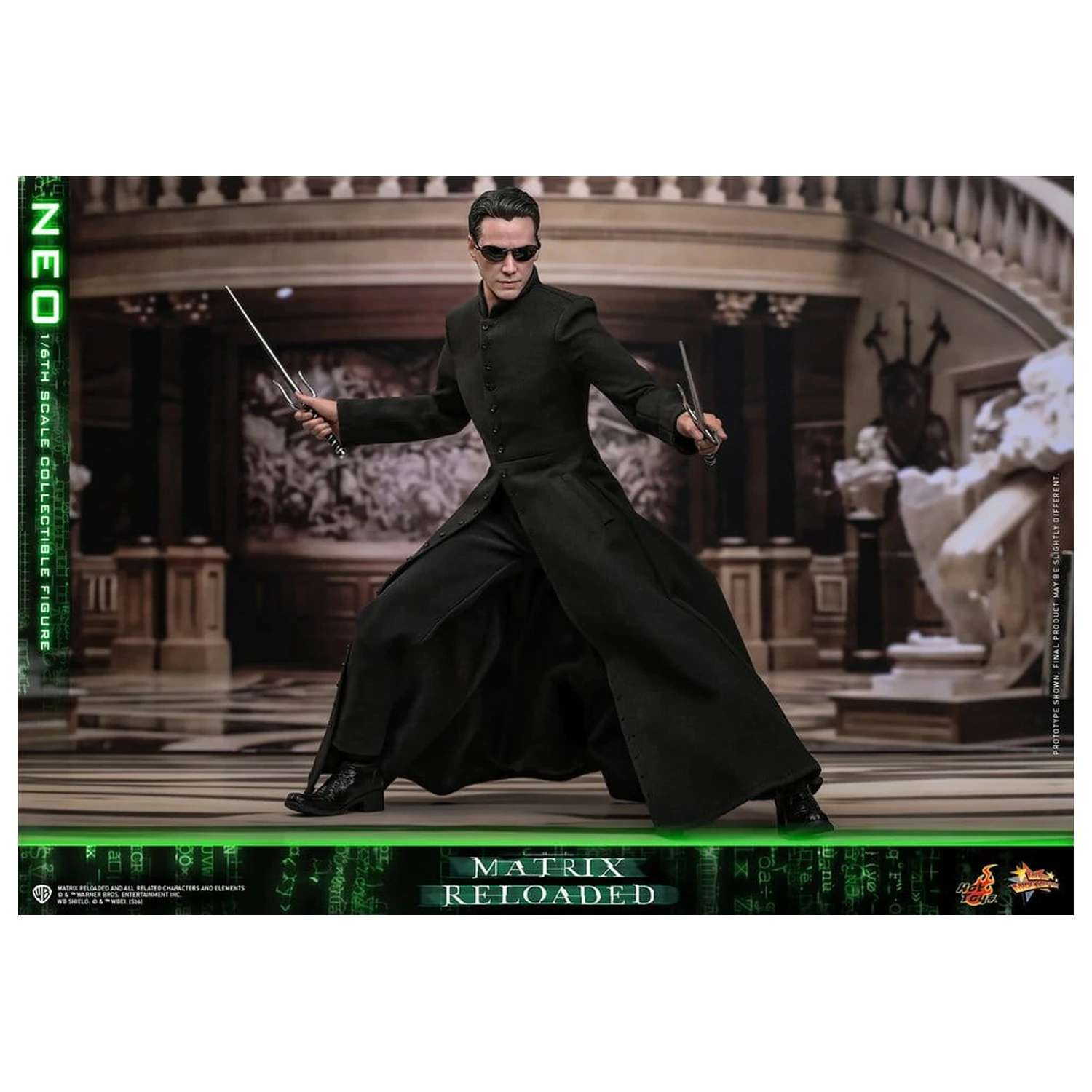 Matrix Movie Masterpiece Action Figure 1/6 Neo 31 cm product photo