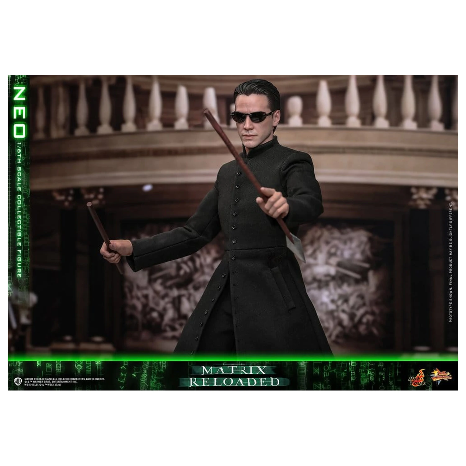 Matrix Movie Masterpiece Action Figure 1/6 Neo 31 cm product photo