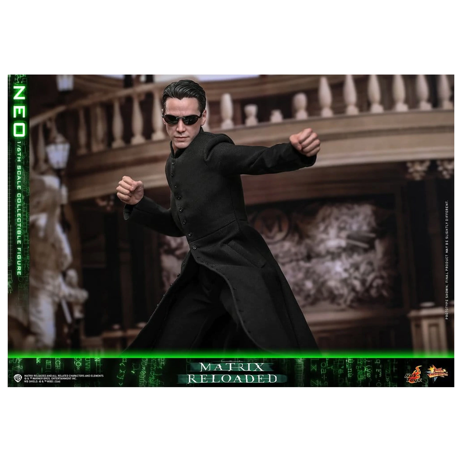 Matrix Movie Masterpiece Action Figure 1/6 Neo 31 cm product photo