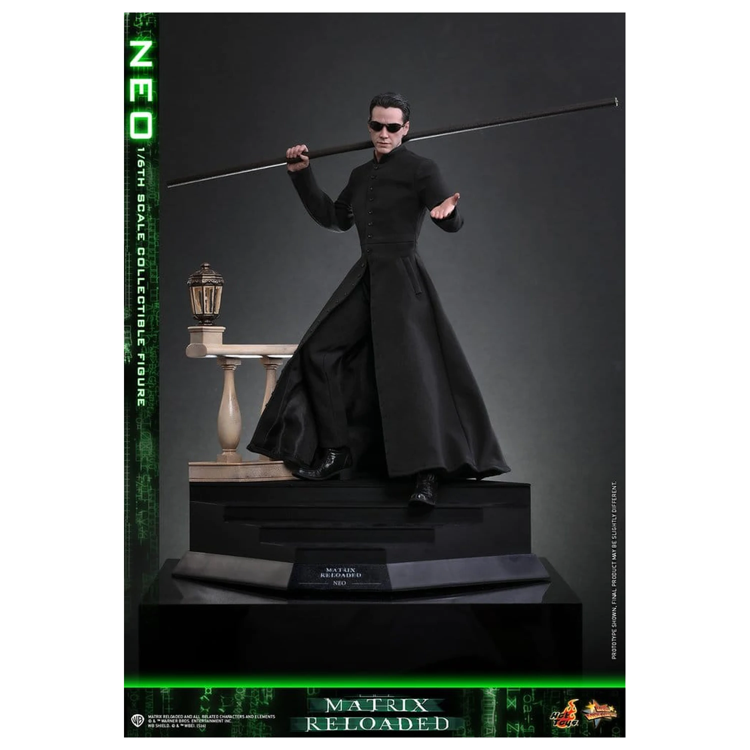 Matrix Movie Masterpiece Action Figure 1/6 Neo 31 cm product photo