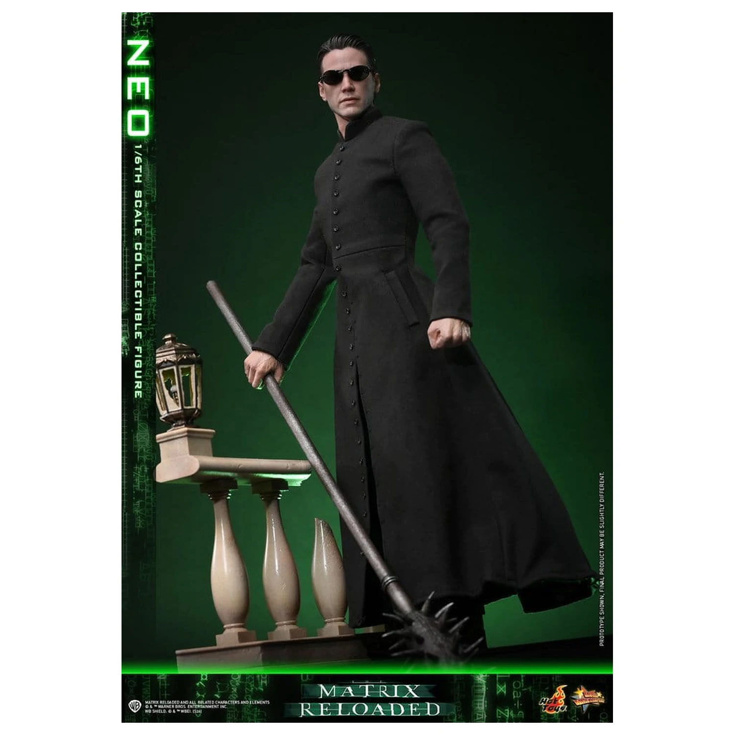 Matrix Movie Masterpiece Action Figure 1/6 Neo 31 cm product photo