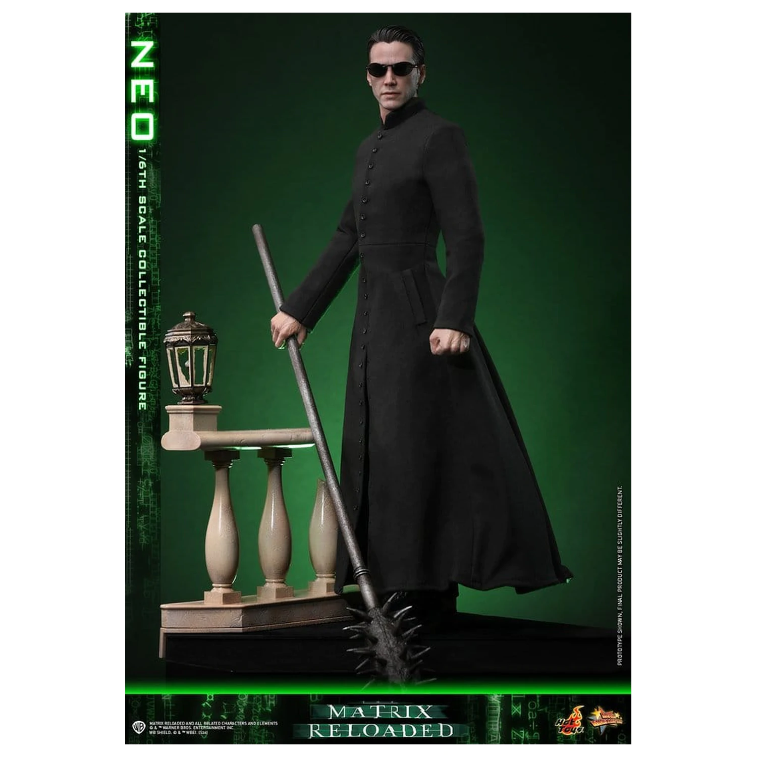 Matrix Movie Masterpiece Action Figure 1/6 Neo 31 cm product photo