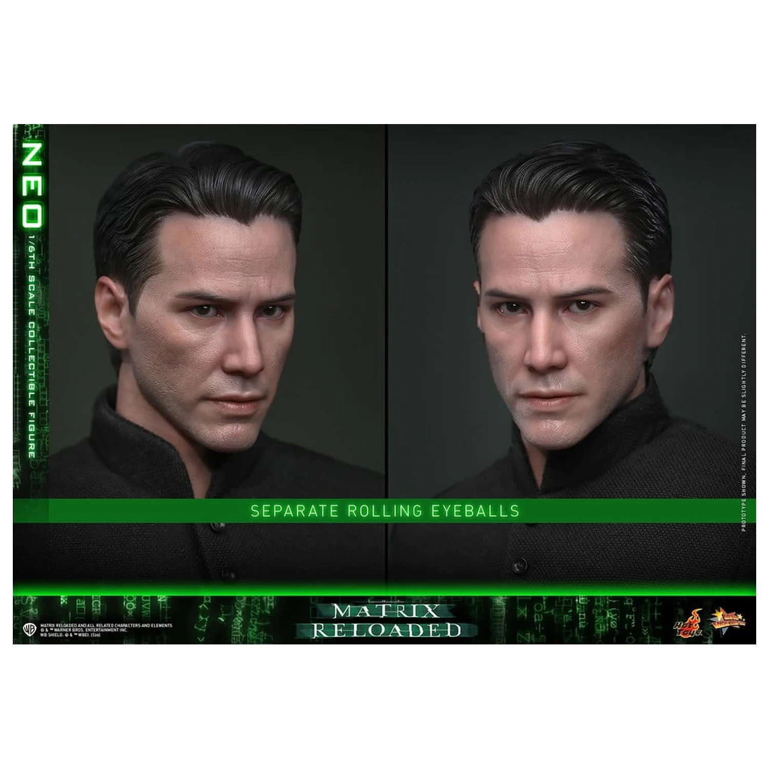 Matrix Movie Masterpiece Action Figure 1/6 Neo 31 cm product photo