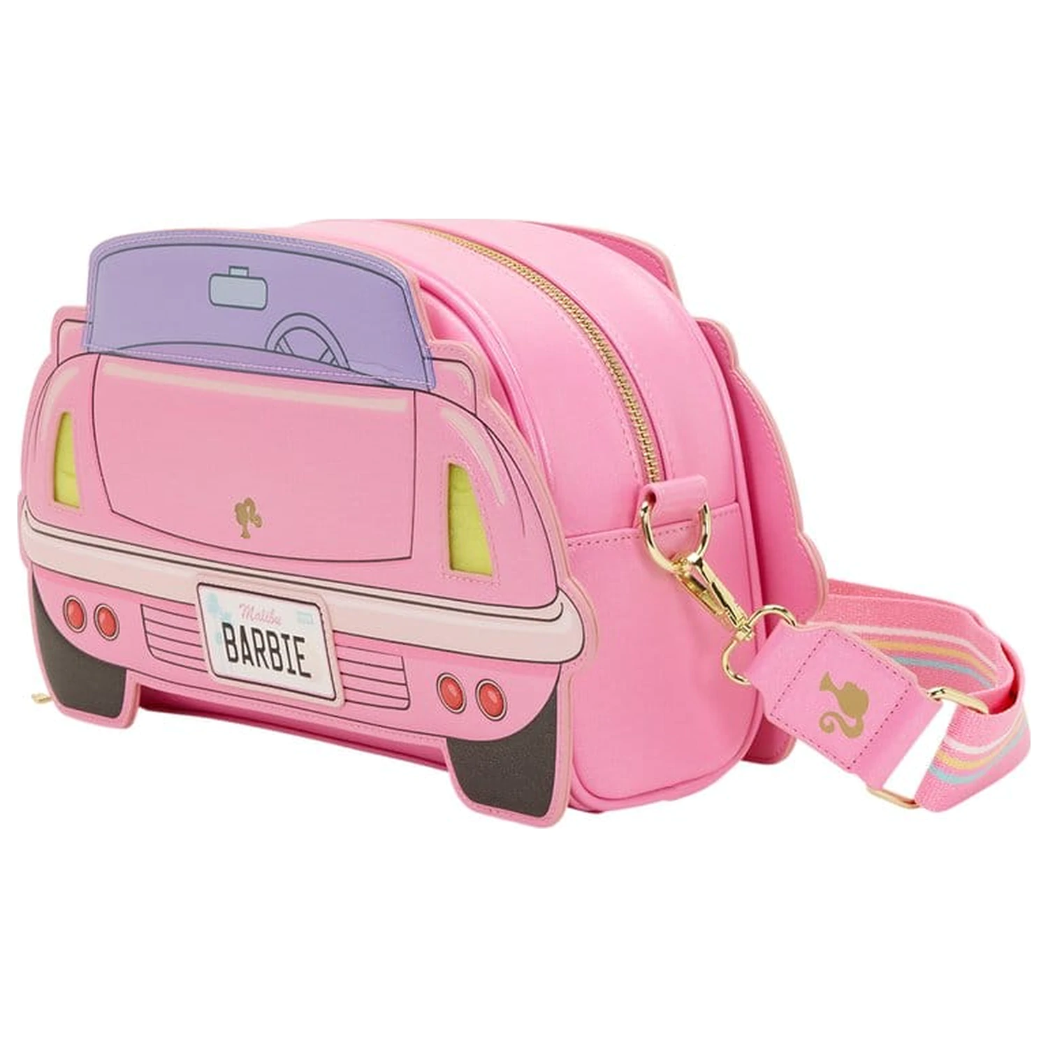 Mattel by Loungefly Crossbody Bag Barbie Car Light Up product photo